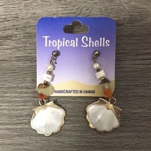 Tropical Shells - Handcrafted in Hawaii Earrings